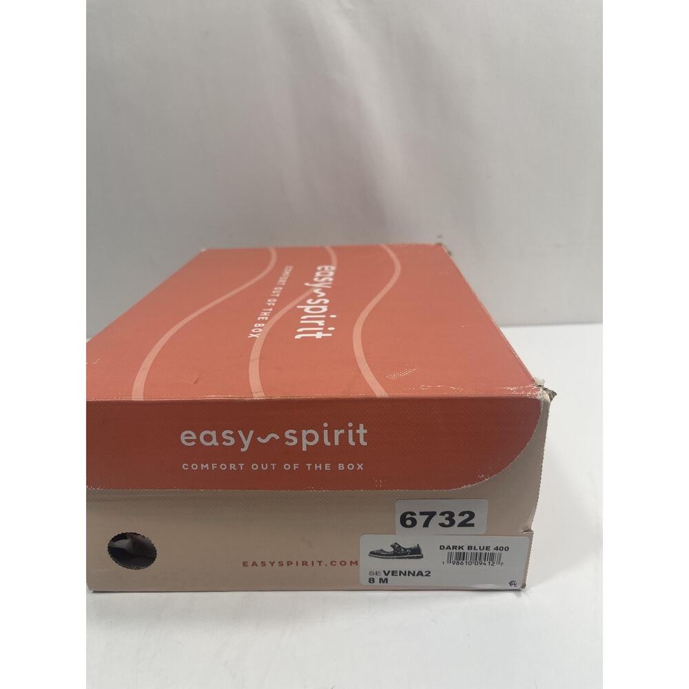 Easy Spirit Shoes Womens Size 8M Dark Blue SE VENNA2 Mary Jane Flats New Box - Picture 12 of 13